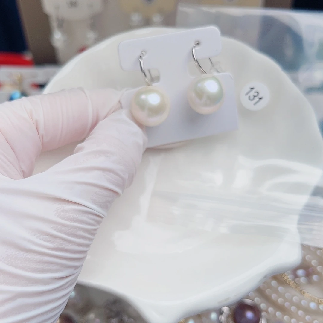 淡水珍珠银S925镶嵌颈饰