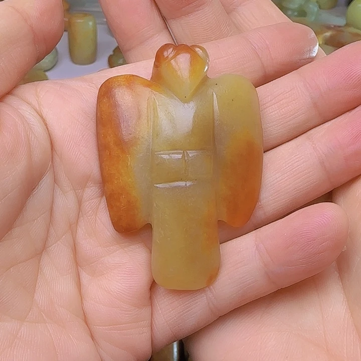 和田玉吊坠(不含链)未镶嵌万**意