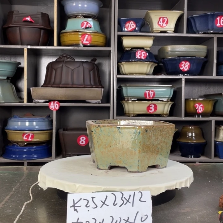 紫砂前***己花盆厂家直销