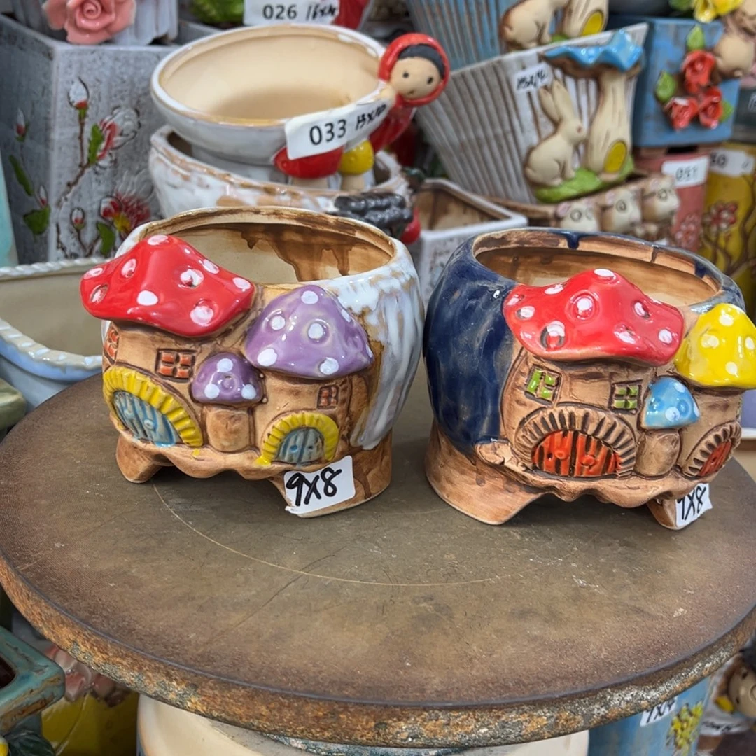 粗陶多肉花盆花盆