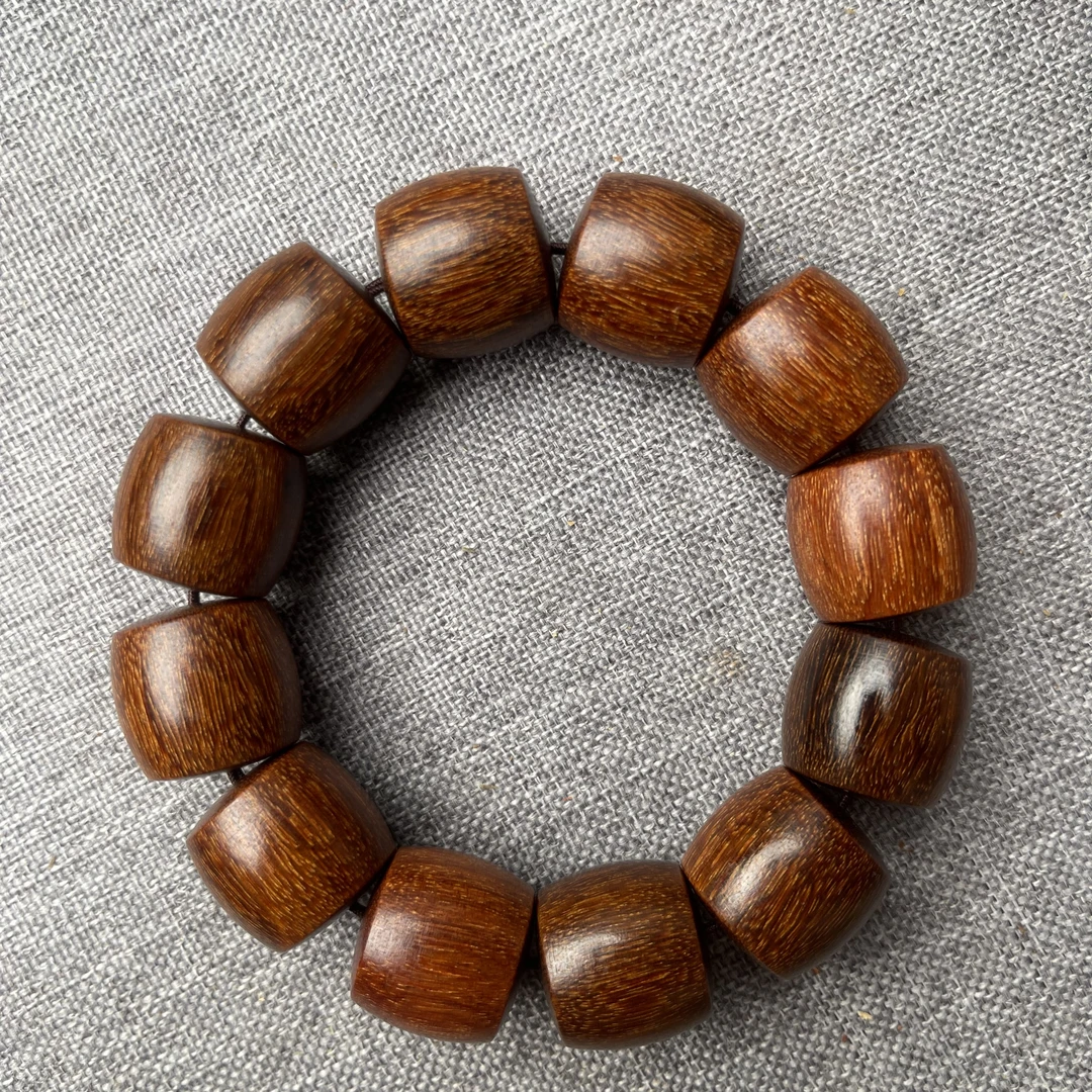 金星贡木桶珠2.0单圈手串（多样性发货）