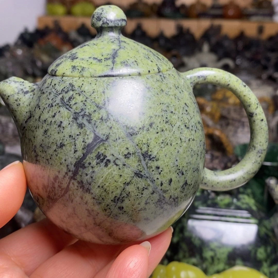 藏玉药王石福利款龙蛋壶210cc