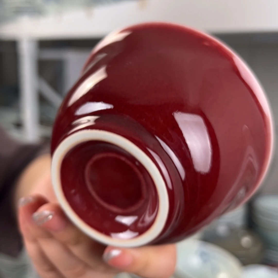 碗微瑕福利朗红4寸碗（单只装）