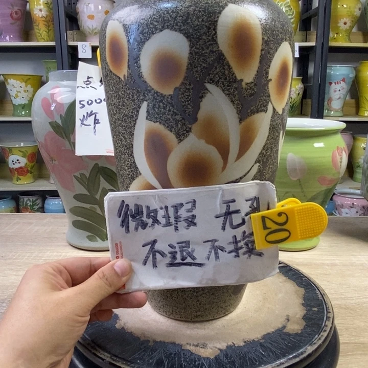 景德镇高温陶瓷花盆