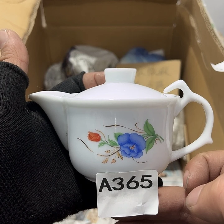 瓷片茶摆件工艺品摆件666