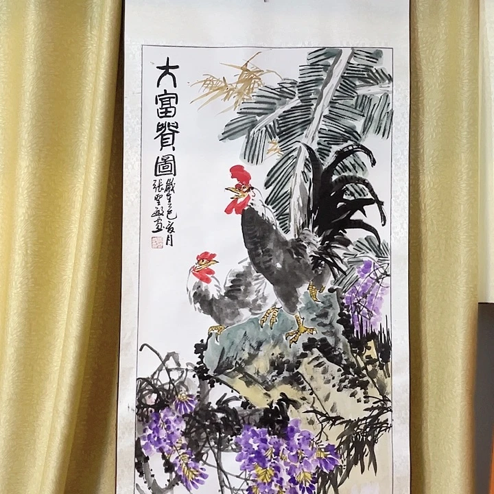 国画张圣敏先生纯手绘作品