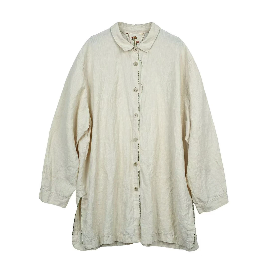 妝點家  云雾里  亚麻  长衬衫  Y25SS  5210