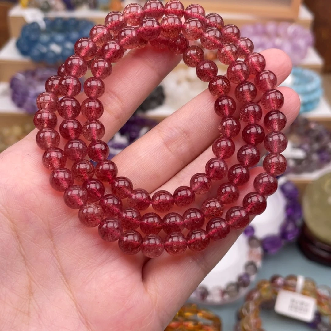 手链水晶未镶嵌草莓晶