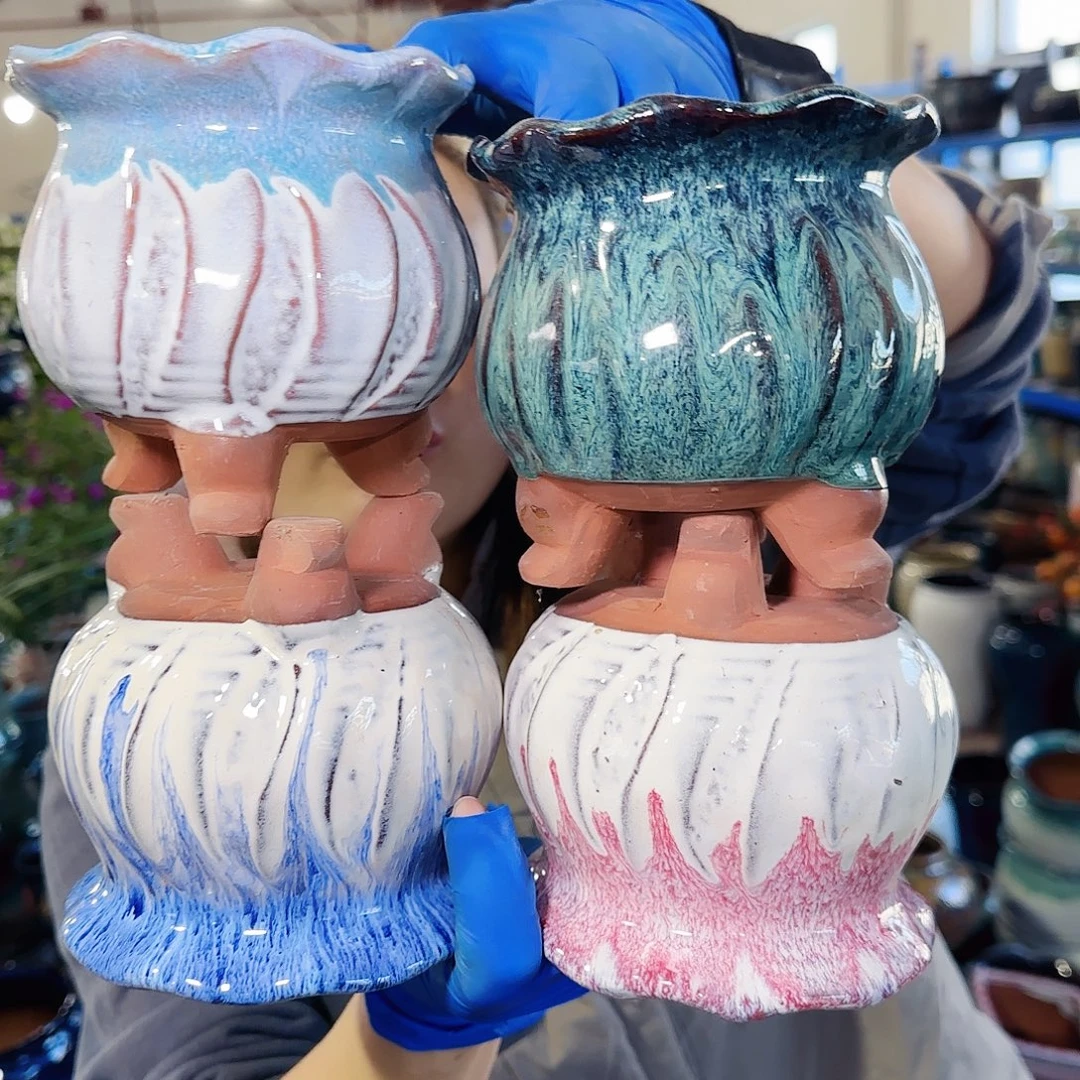 花盆紫砂高13口12