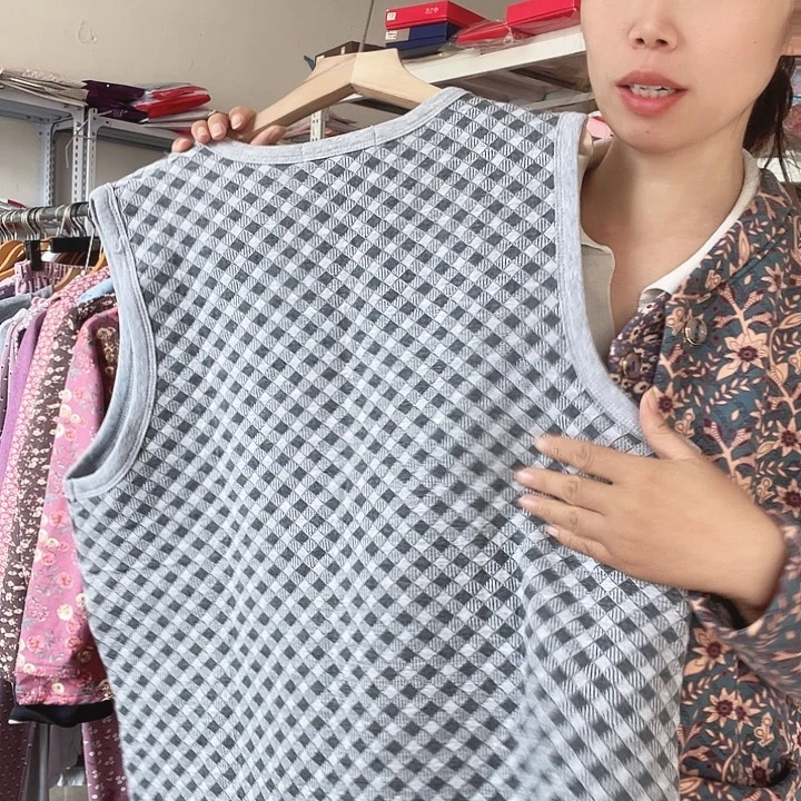 棉3层棉马甲男士开衫120斤