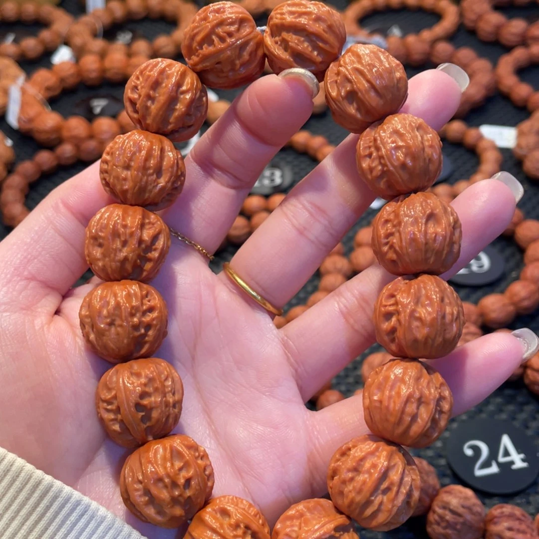 文玩核桃手串追*?八棱手持