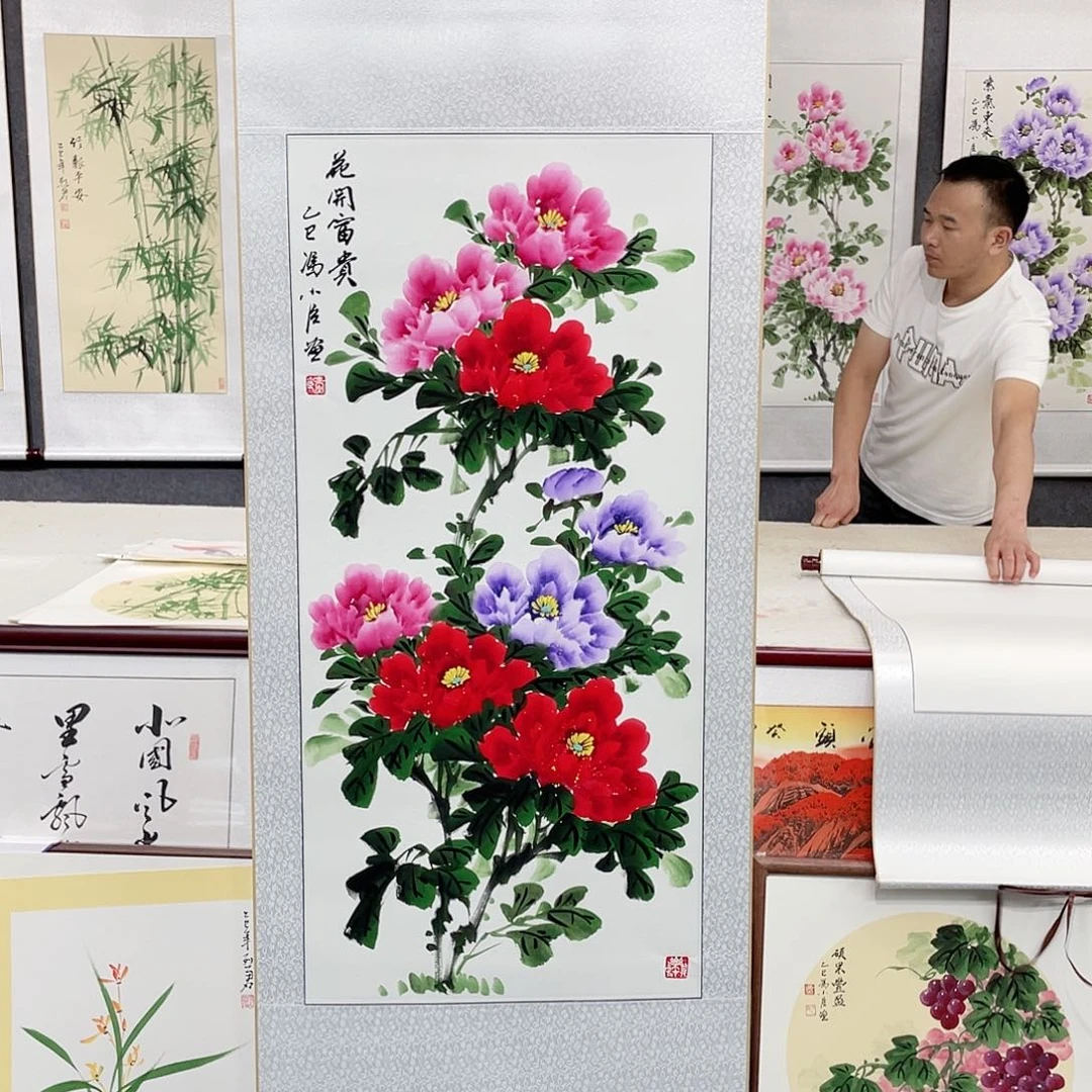 国画手绘作品手绘作品
