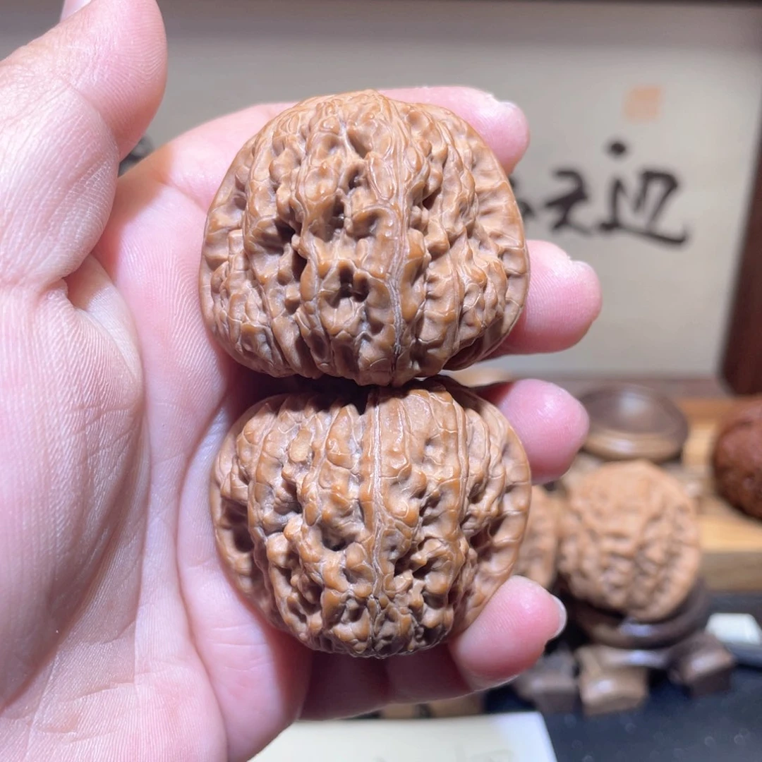 桃核吊坠42一代金蟾凹底