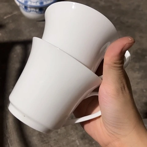 陶瓷杯两个陶瓷陶瓷