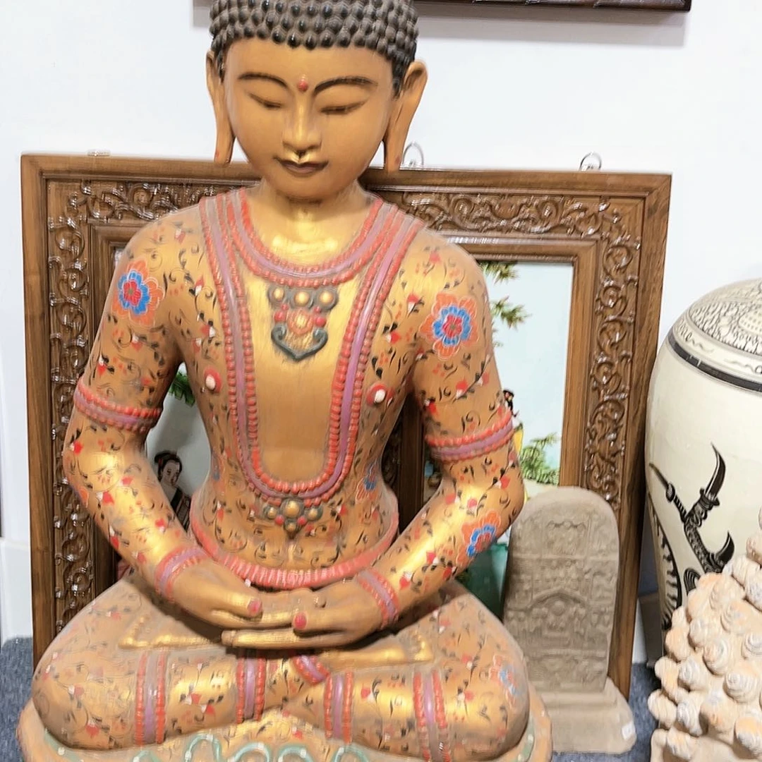 瓦当摆件摆件茶桌茶台陶瓷英*