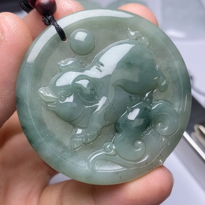 颈饰未镶嵌翡翠翡翠