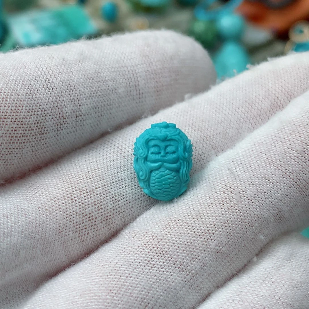 绿松石珠宝奇石未镶嵌