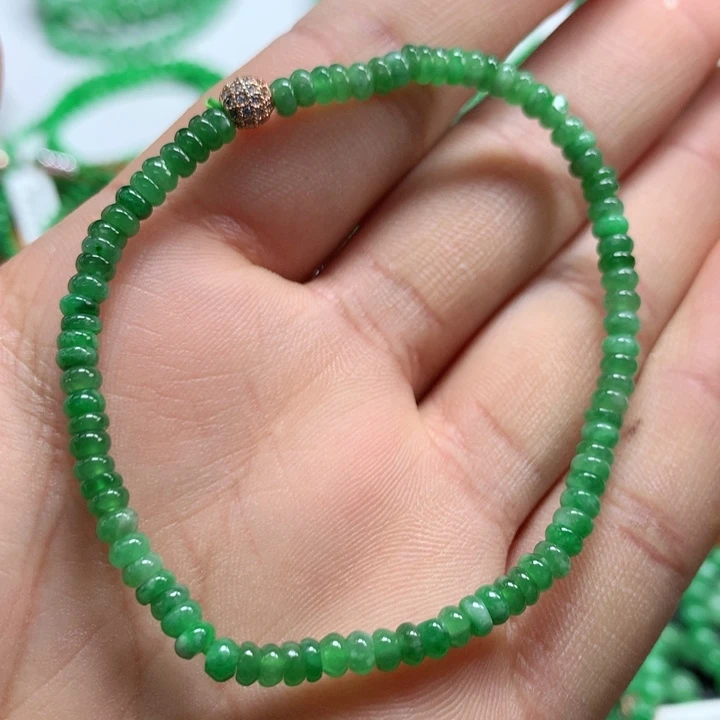 翡翠未镶嵌手链翡翠