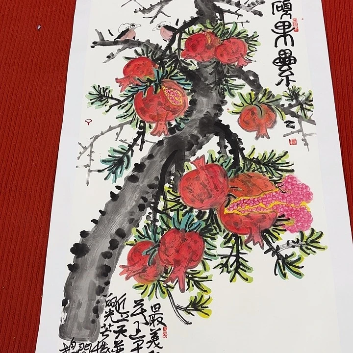 国画中****院侯玉华老师作品