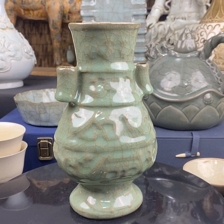 瓷片付*文摆件111111111111111