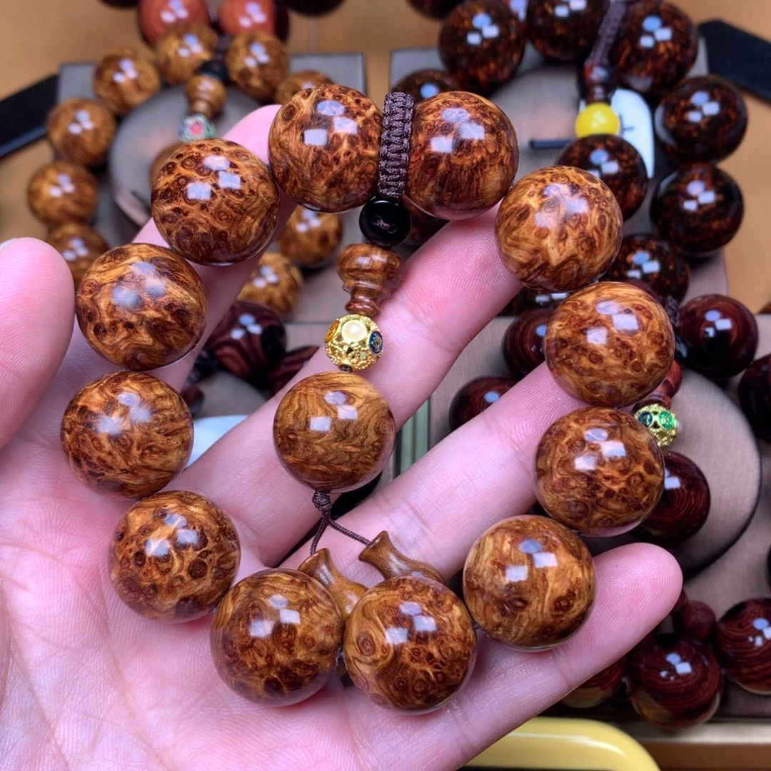 黄花梨/降香黄檀*️**黄花梨手串2.0