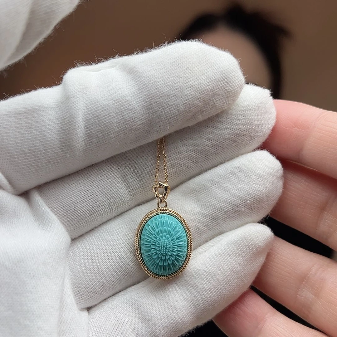 绿松石珠宝奇石未镶嵌