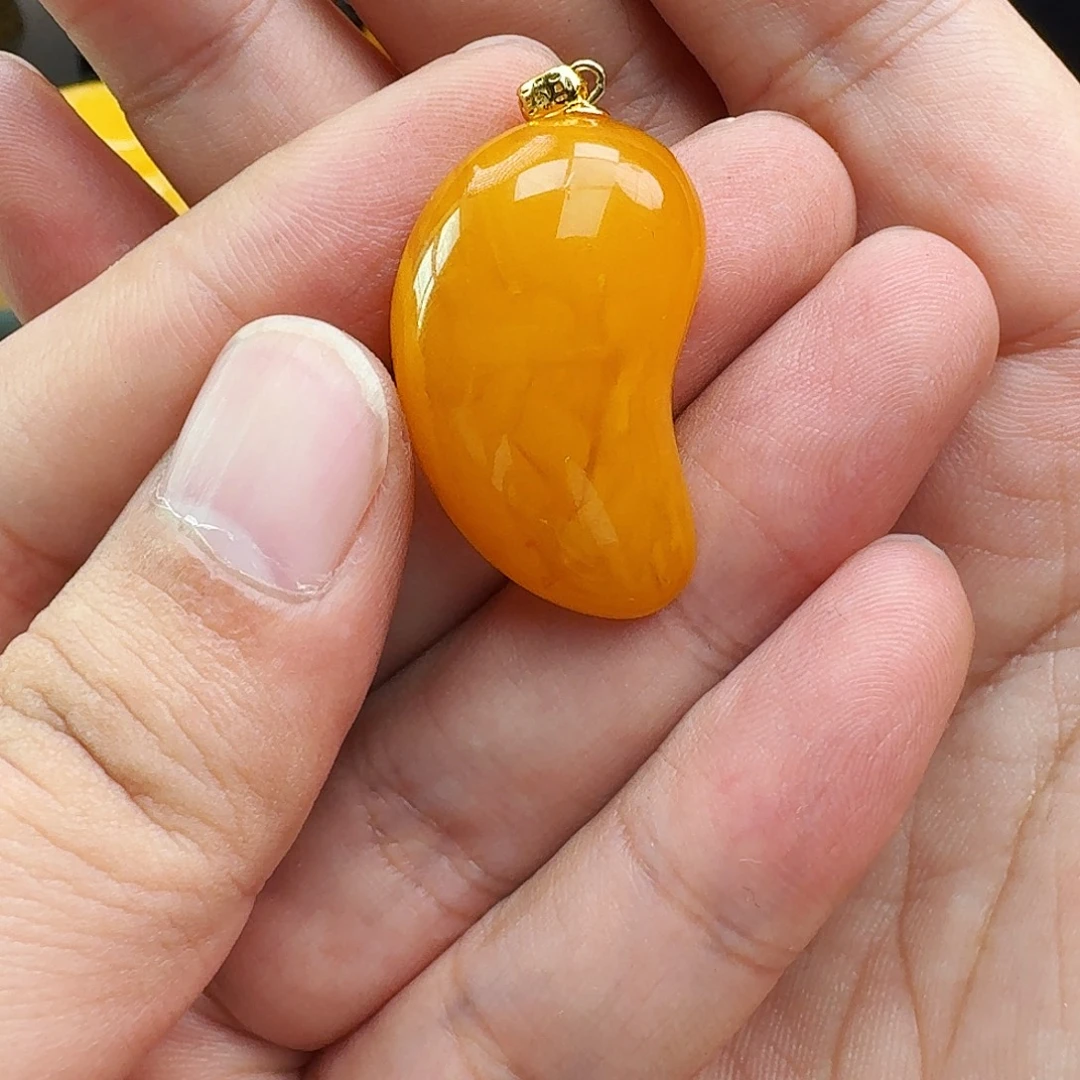 琥珀颈饰银S925镶嵌假一赔十，特价