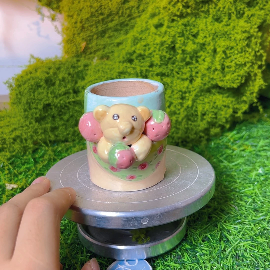 清仓老梧家的手工多肉花盆