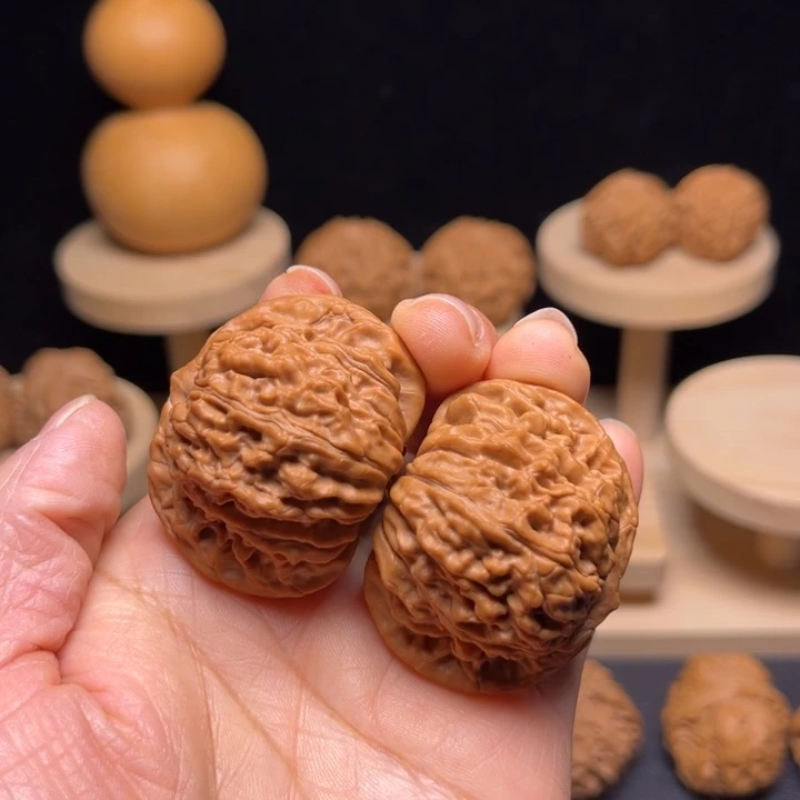 吊坠文玩核桃42四座楼