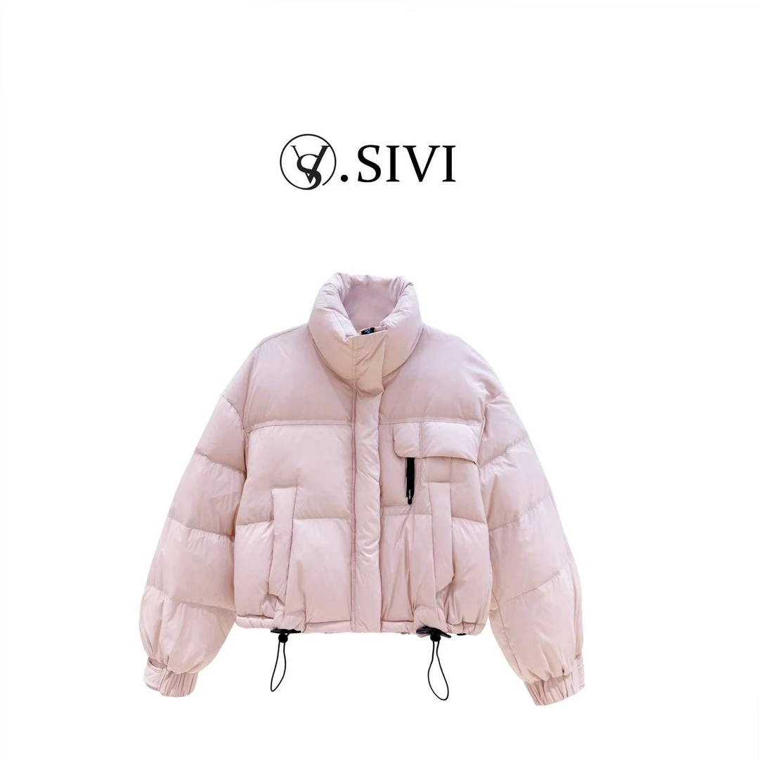 【熙薇品牌】2025新款防寒高端洋气休闲百搭保暖羽绒服H3586