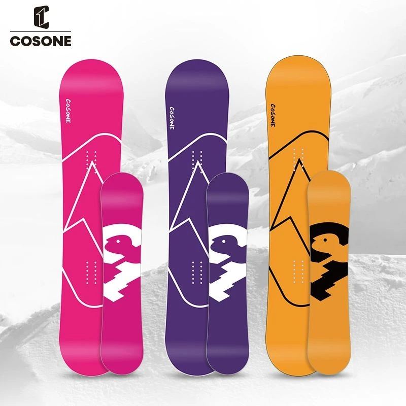 COSONE大鸟滑雪板加宽单板八字刻滑板装备户外八刻滑板黑鸟白鸟