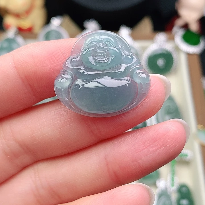 颈饰未镶嵌翡翠吊坠