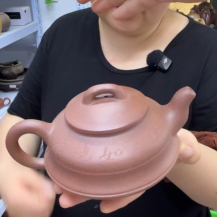 茶壶紫砂宜兴紫砂壶瑕疵