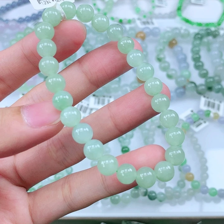 未镶嵌手链翡翠翡翠
