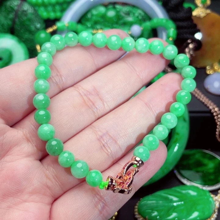 翡翠未镶嵌手串手串