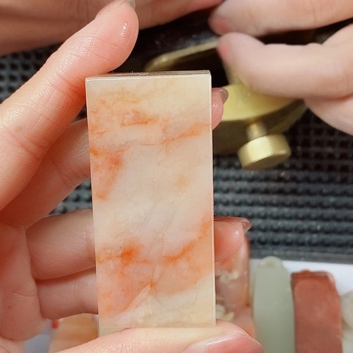 老挝石艺*轩现场直播手工