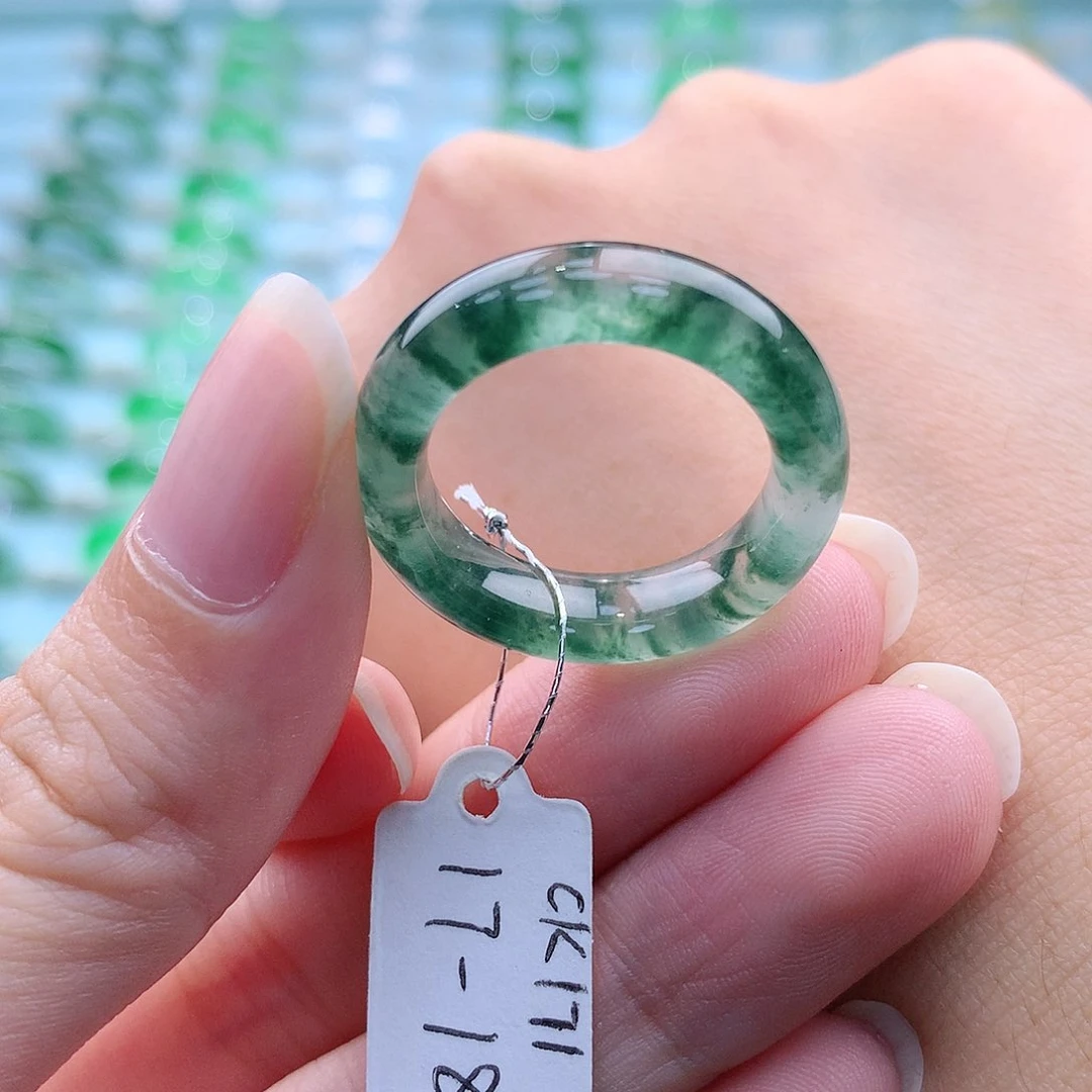 未镶嵌戒指翡翠A货缅甸翡翠