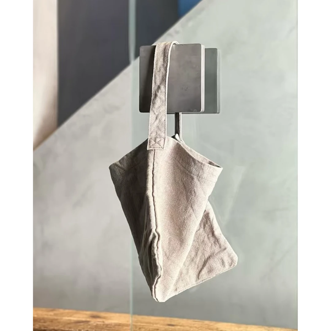 ARTS化缘包 全套帆布托特 简约极简风 单肩包纯色 随性松弛感日系