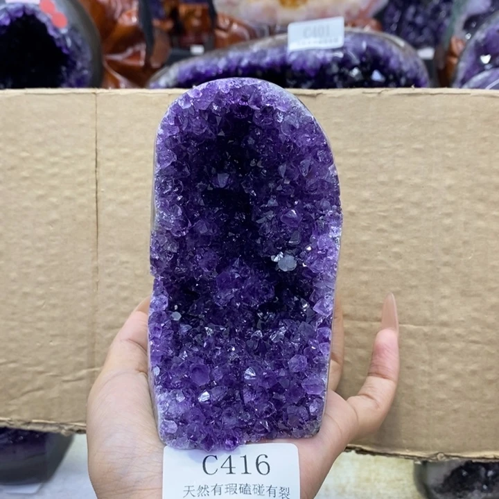 未镶嵌大型摆件（非配饰）紫晶