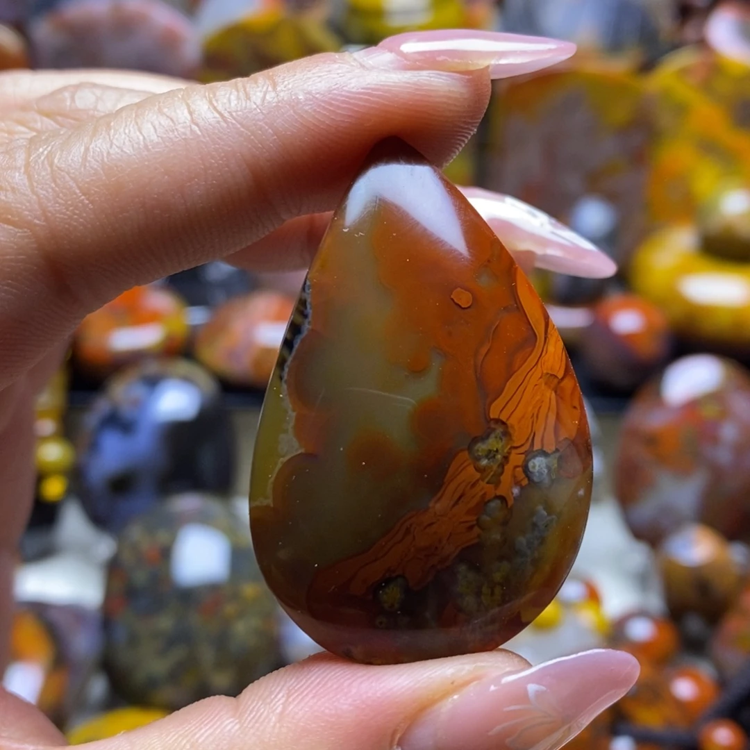 玛瑙/玉髓未镶嵌颈饰