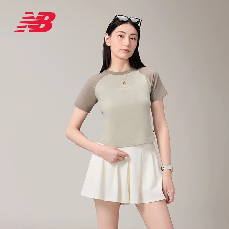 New Balance NB官方正品25新款女潮流时尚百搭舒适短袖T恤WT51531