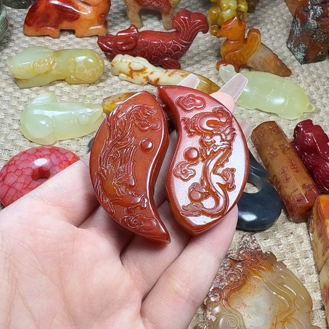 白玉菩提吊坠挂件