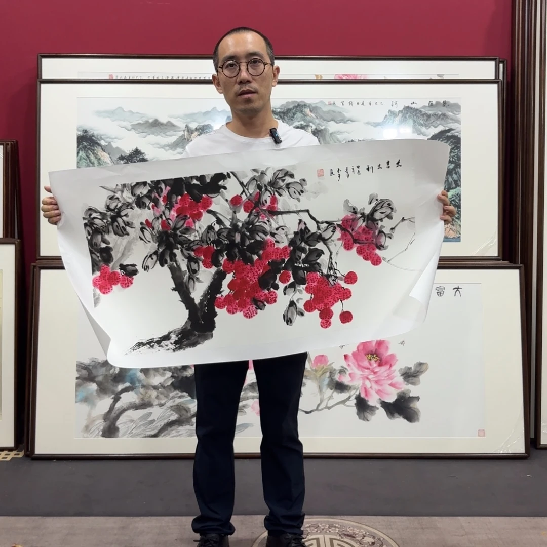 国画带框120/60尺寸