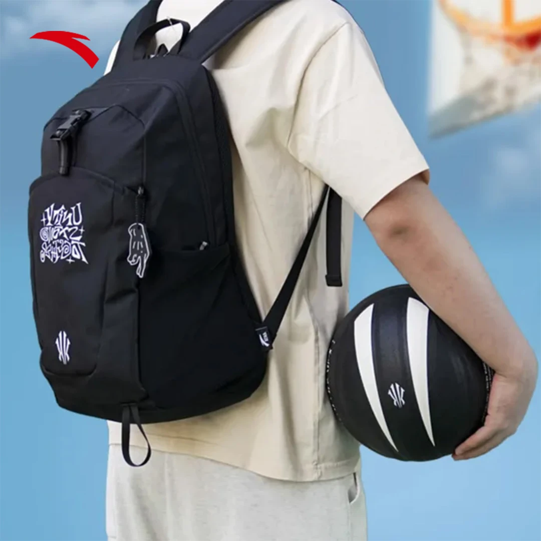 【凯里·欧文系列】安踏时尚潮流百搭双肩包商场款简约休闲潮流背包