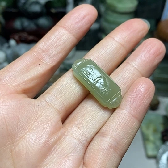 未镶嵌和田玉（糖玉）珠宝半成品