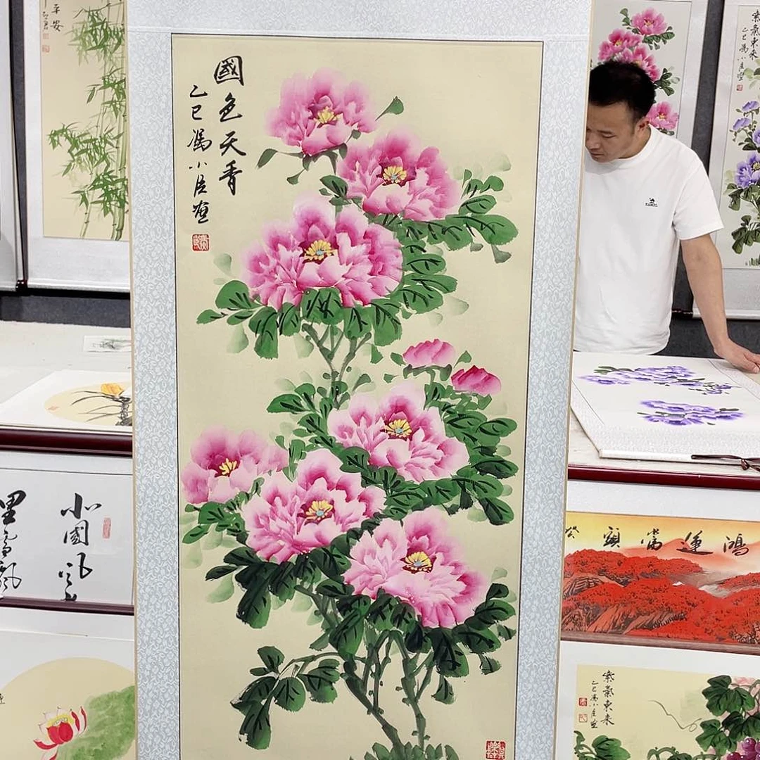 国画手绘作品手绘作品