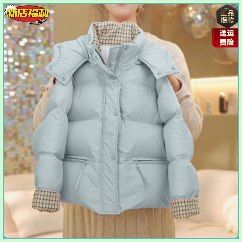2025儿童秋冬季新款女童羽绒棉服中大童棉衣加绒外套宝宝洋气冬装