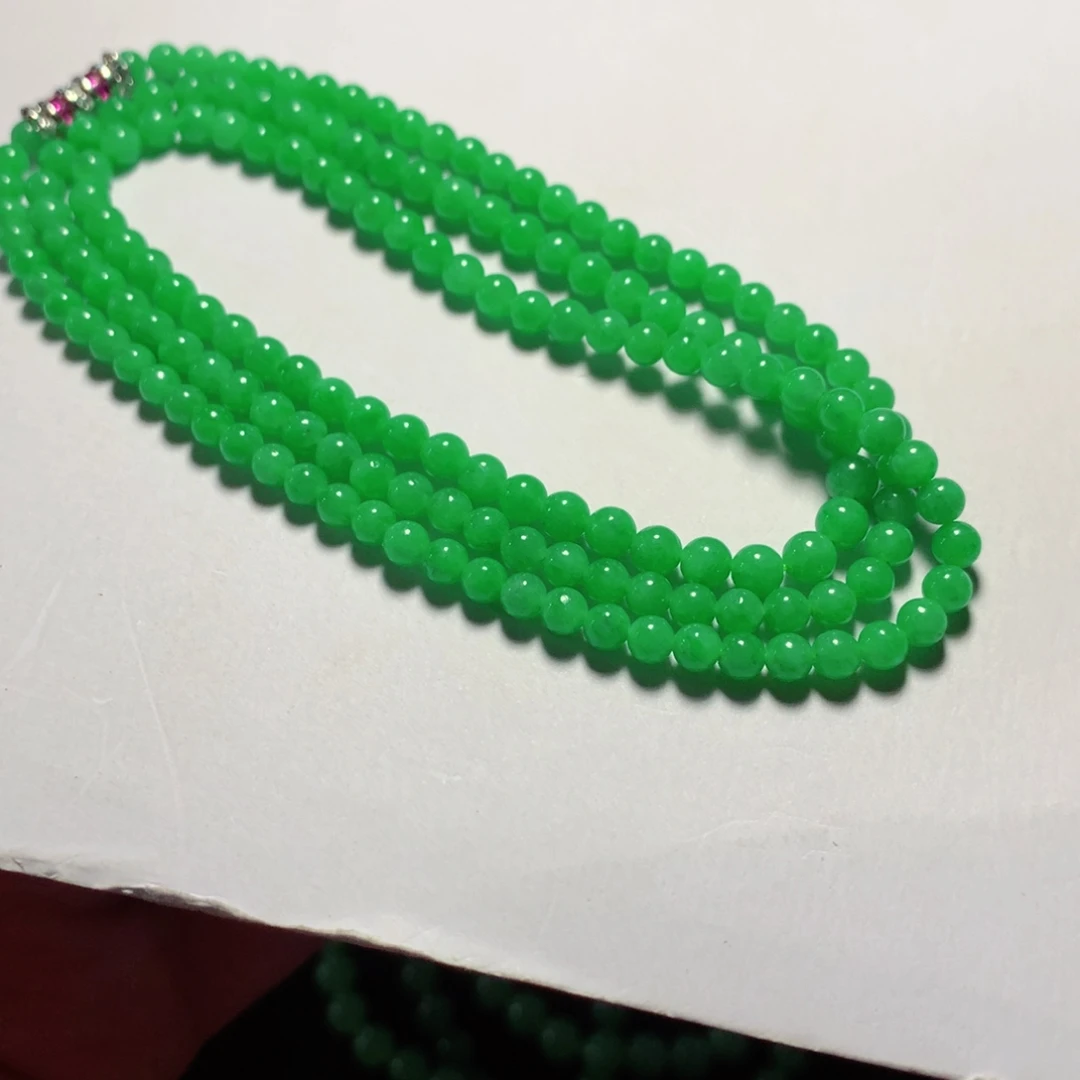 翡翠未镶嵌颈饰缅甸翡翠