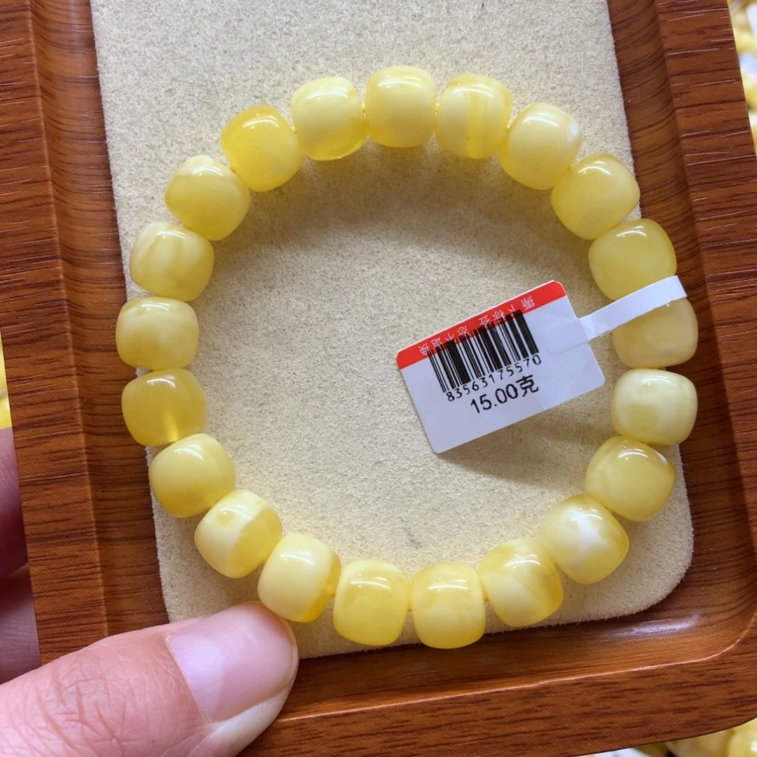 蜜蜡手链未镶嵌蜜蜡