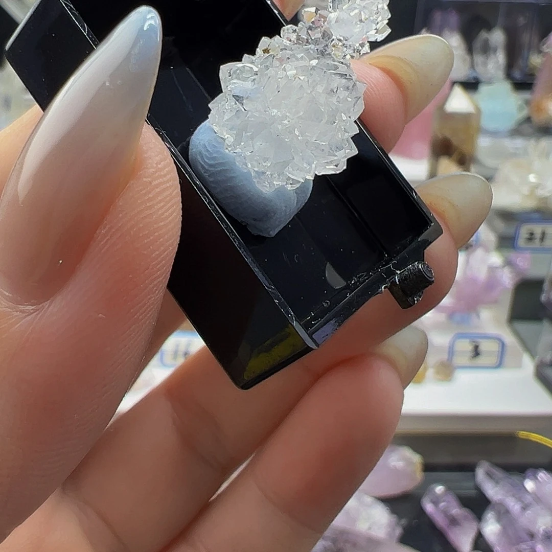 水晶银S925镶嵌珠宝半成品
